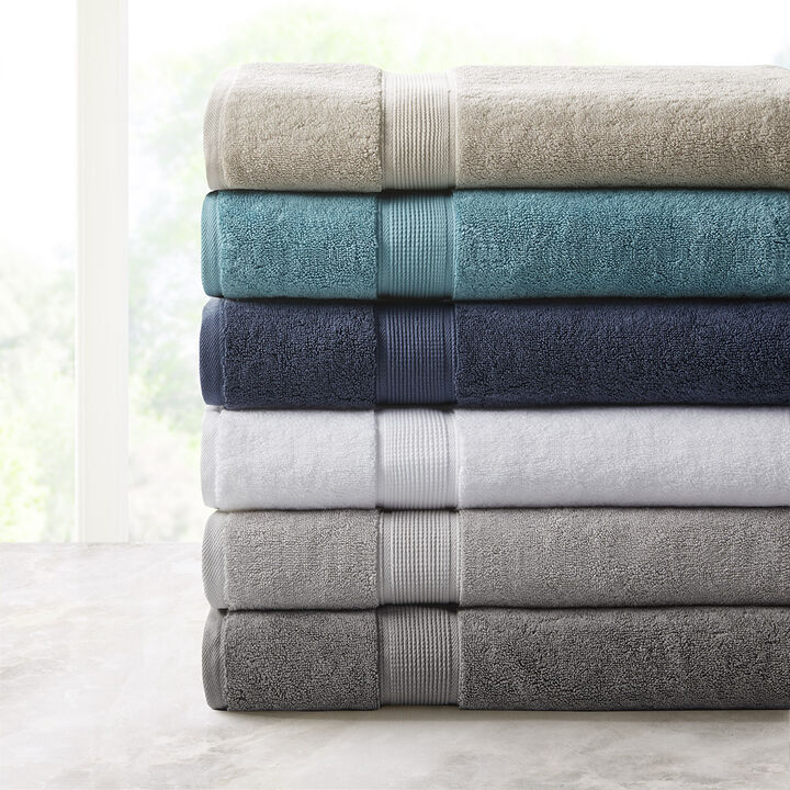 Gracie Mills Eulalia 2 Piece 800 GSM Antimicrobial Cotton Bath Sheet Set