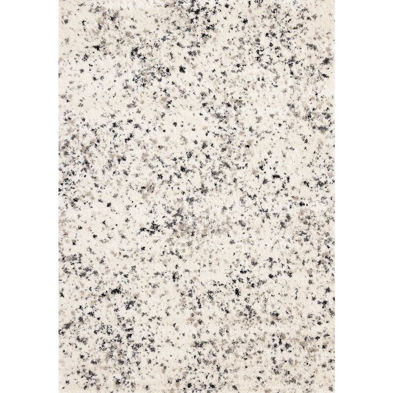 Novelle Home Madison Cream Taupe Grey Soft Speckeled Shag Rug, 7'10 x 10'10 image number 0