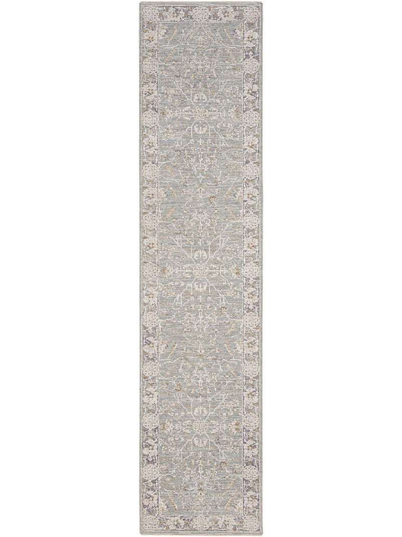 Infinite IFT01 Blue/Ivory 2'3" x 10'2" Rug