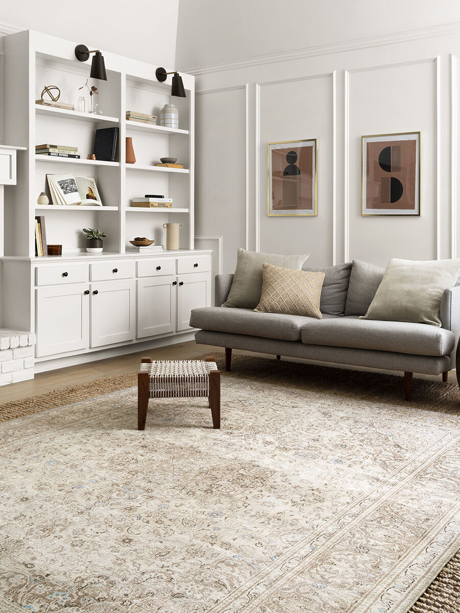 Loren LQ03 Sand/Taupe 5' x 7'6