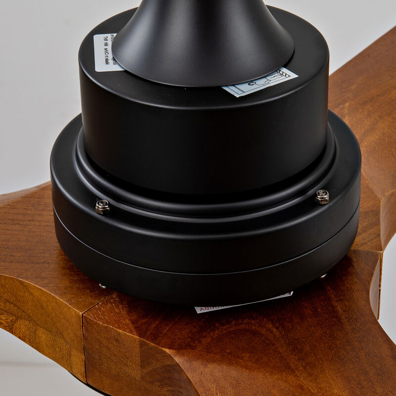 ELEMENT ACE 42 Inch Solid Wood Ceiling Fan with Quiet DC Motor and Reversible Airflow for Year-Round Comfort image number 7