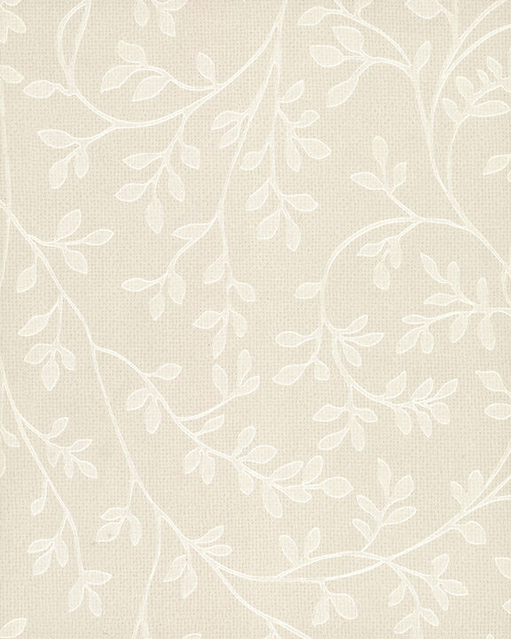 Leaf Vine Iridescent Wallpaper