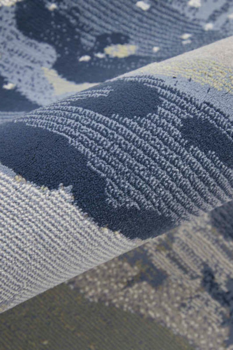 Clio 39K2F Blue/Beige 9' x 12' Rug image number 7