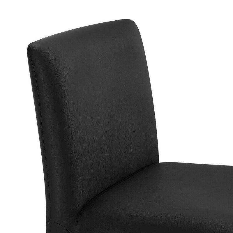 Modway Rhodes Vegan Leather Upholstered Dining Chair