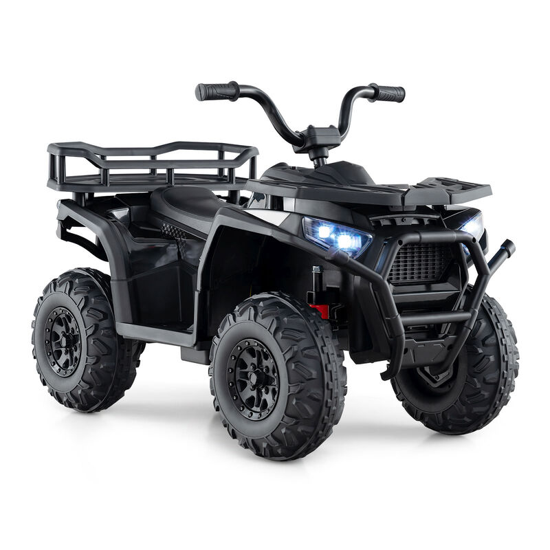 24V Kids Ride-On ATV Quad with LED Lights, Sound Effects and Electric Motor image number 0