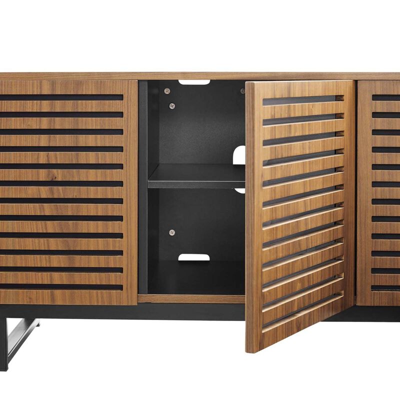 Modway Parker Wood Walnut, 55" TV Stand image number 5