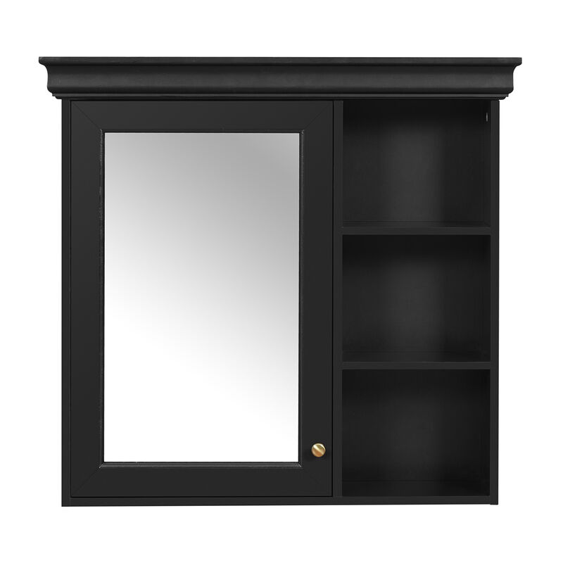 ELEMENT ACE Wall Mounted Medicine Cabinet with Adjustable Shelves and Soft Close Doors image number 0