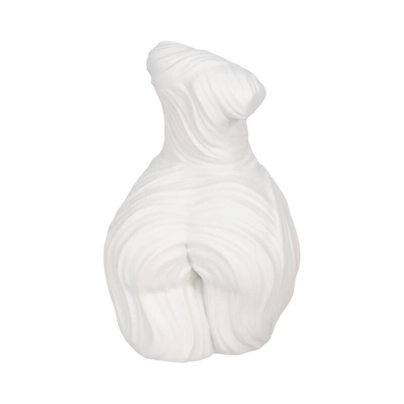 11" Curvy Ribbed Sculpture image number 3