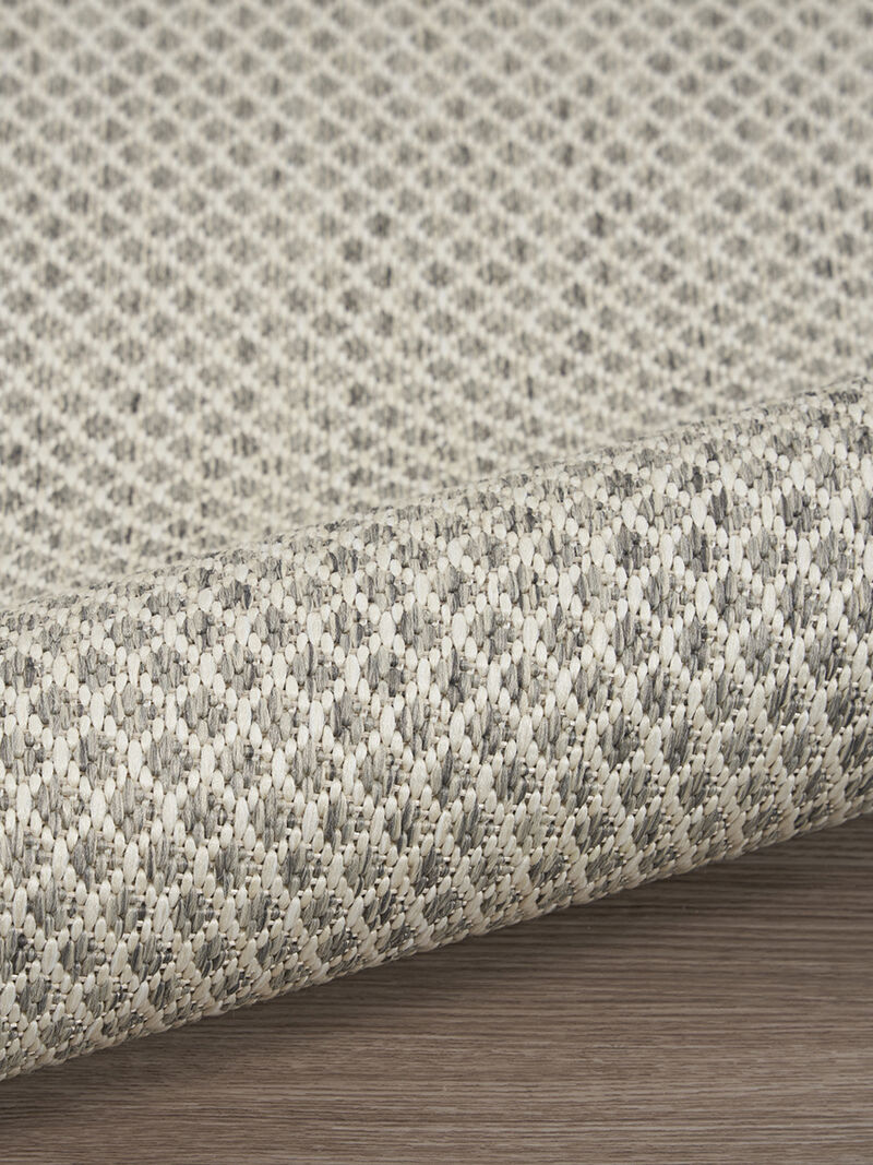 Courtyard COU01 Ivory/Silver 8' x Square Rug image number 4