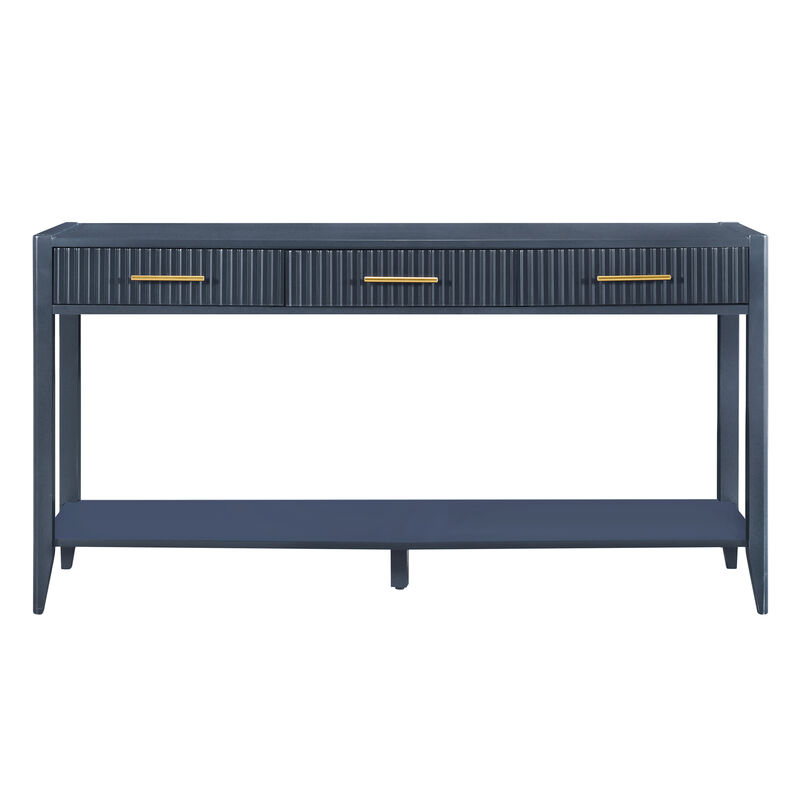 Merax Entryway Console Table with Drawers image number 0