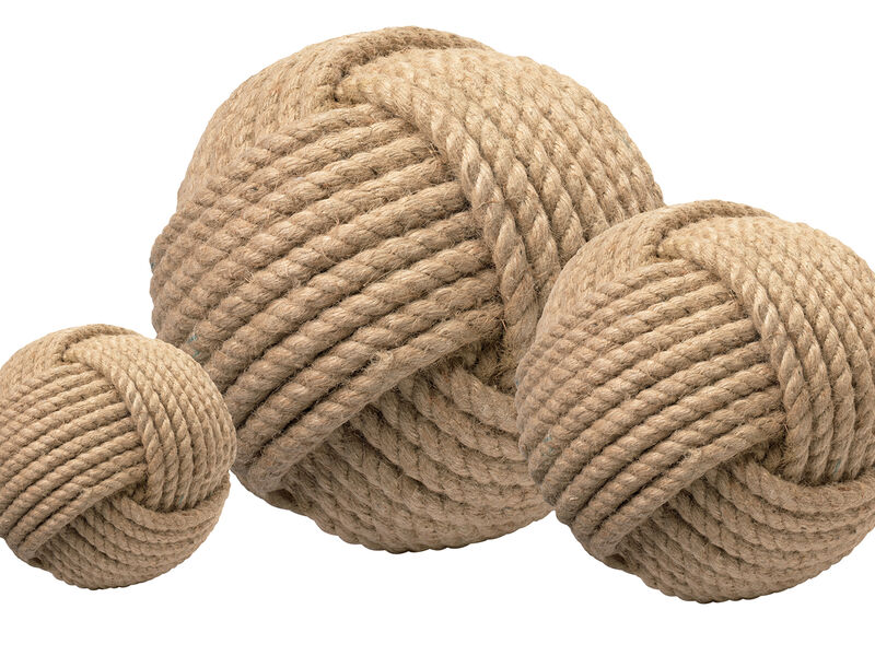 Jute Balls Set of 3