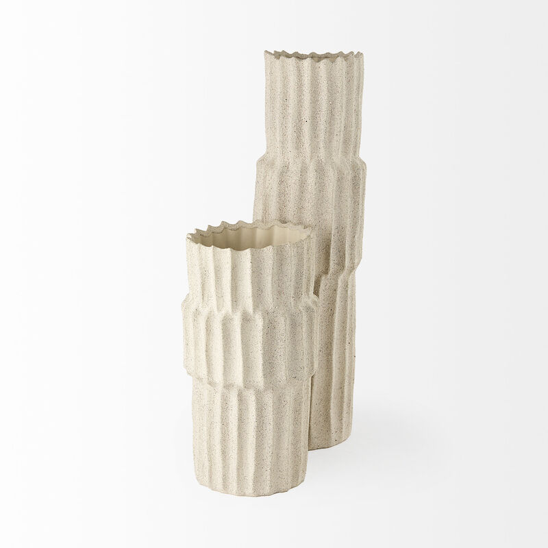 Cardon Small Cream Vase