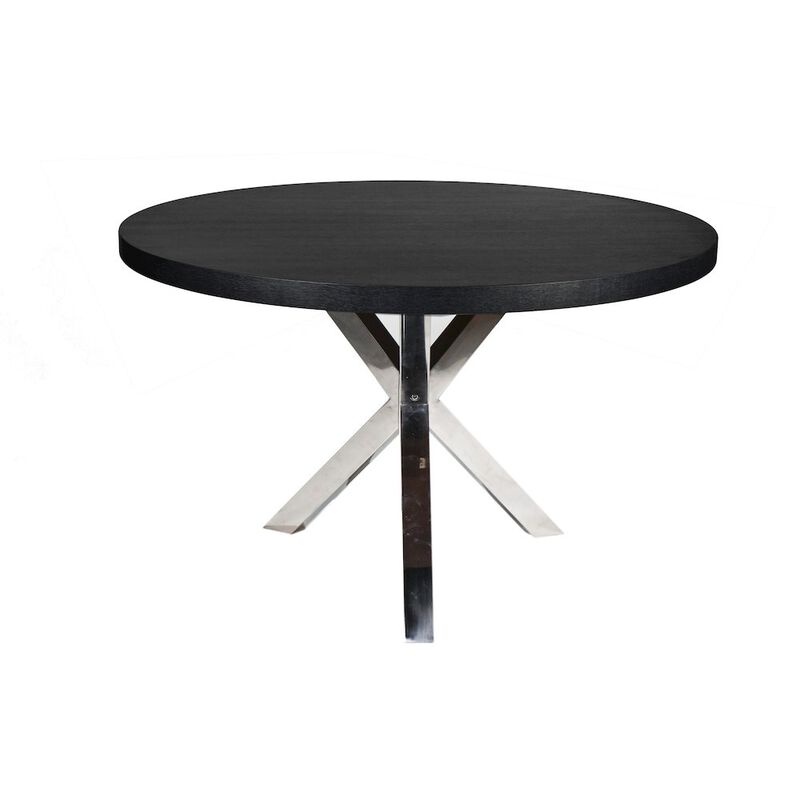 Pangea Home Remi Dining Table Black