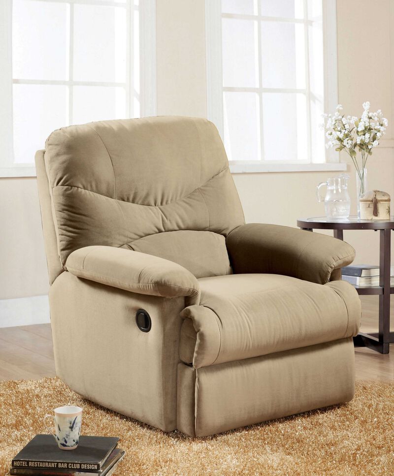 Durable Microfiber Recliner Chair with Soft Upholstery for Any Room