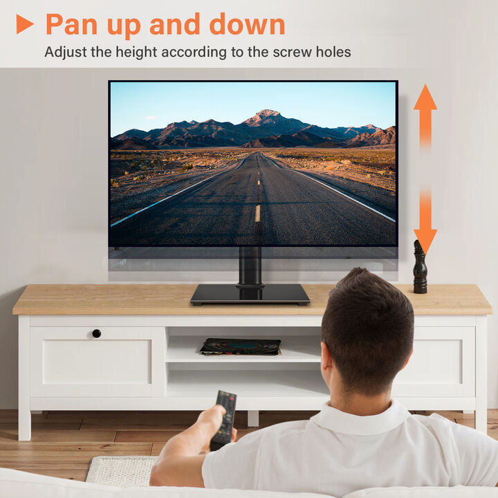 Universal TV Stand Suitable for 27 to 60- Televisions Height-Adjustable