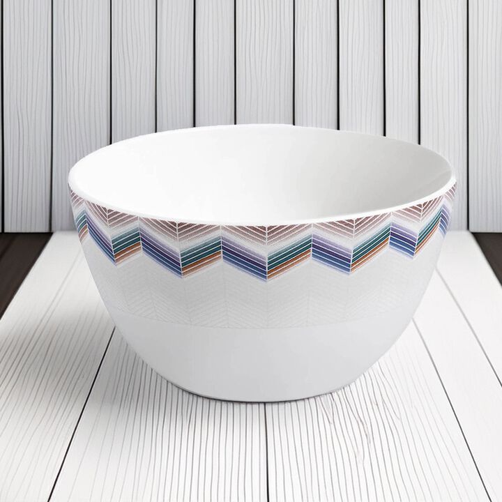Rice Bowls ZIG ZAG JARRIS 148 Set of 2, diam. 4.45", H 2.36"
