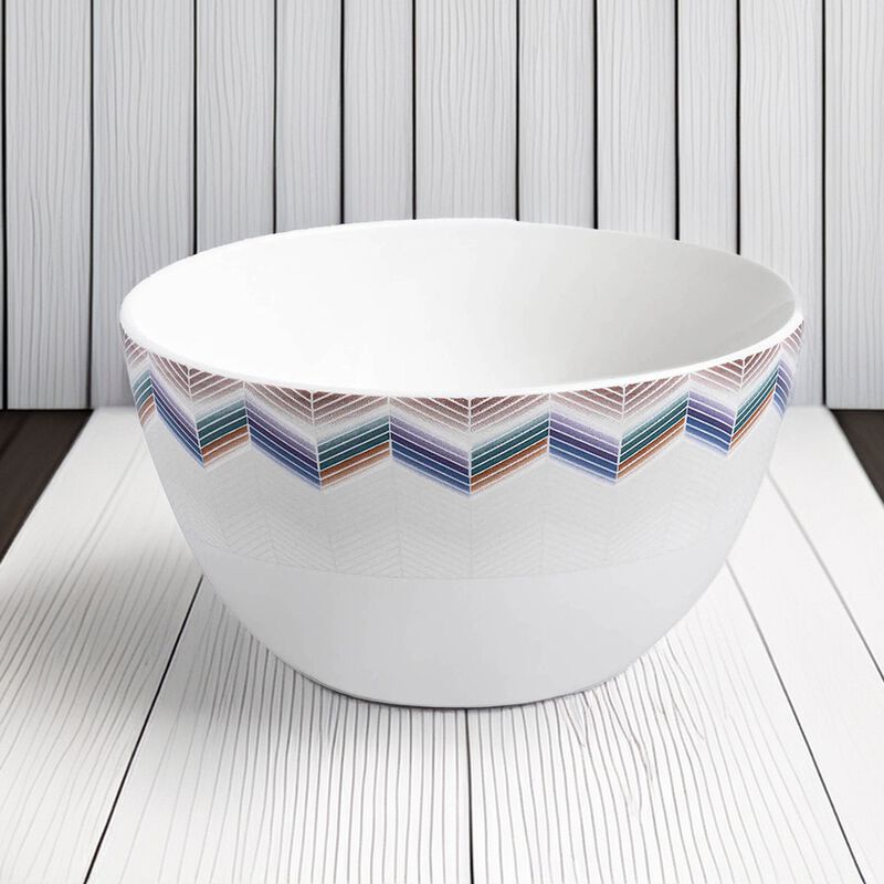 Rice Bowls ZIG ZAG JARRIS 148 Set of 2, diam. 4.45", H 2.36" image number 1