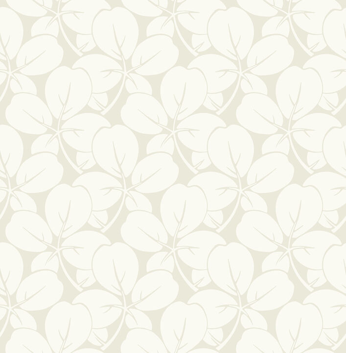 Robert Off White Clover Wallpaper (Set of 2)
