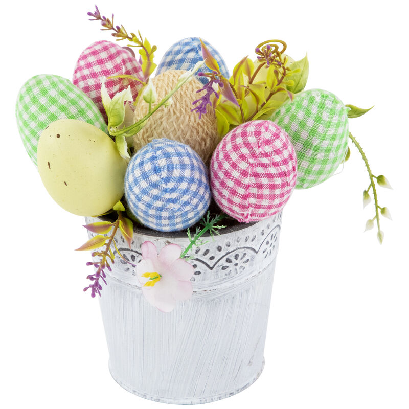 Easter Egg Spring Potted Floral Arrangement - 7"