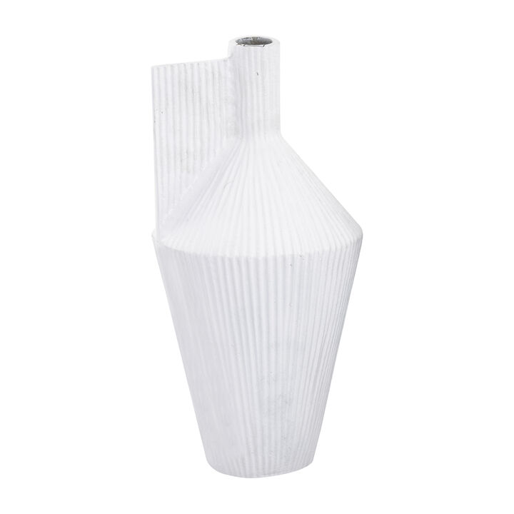 Rabel White Vase