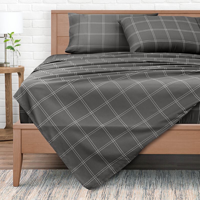 Printed Pattern Ultra Soft Brushed Sheet Set image number 3