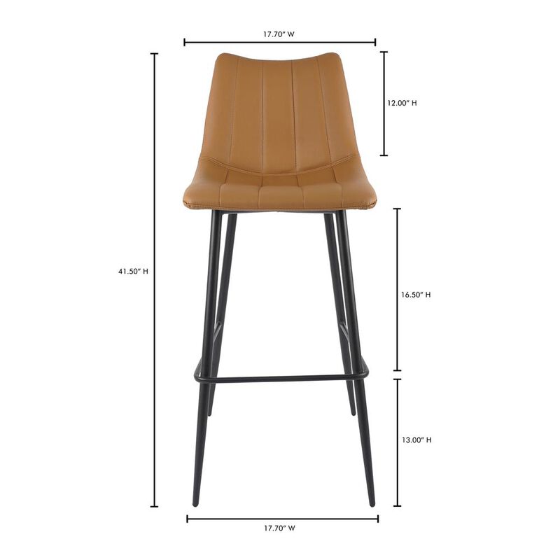 Moe&rsquo;s Alibi Barstool Tan-Set Of Two