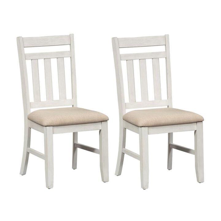 Liberty Furniture Slat Back Side Chair (RTA)-Set of 2
