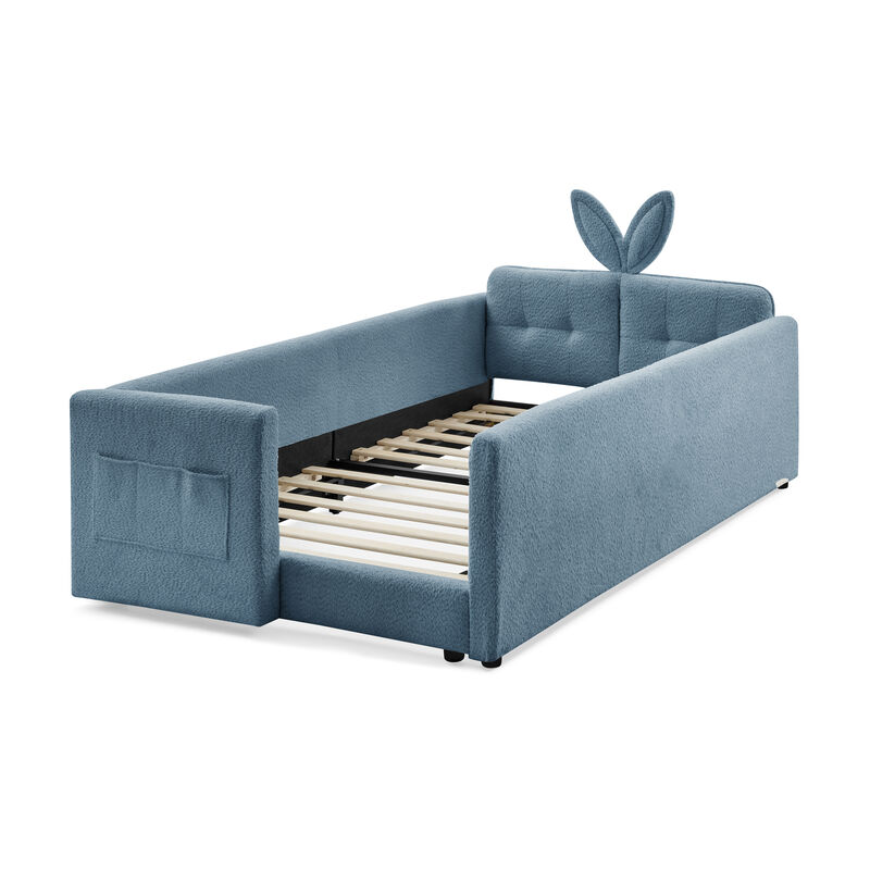 TATEUS Kids Upholstered Bed image number 5