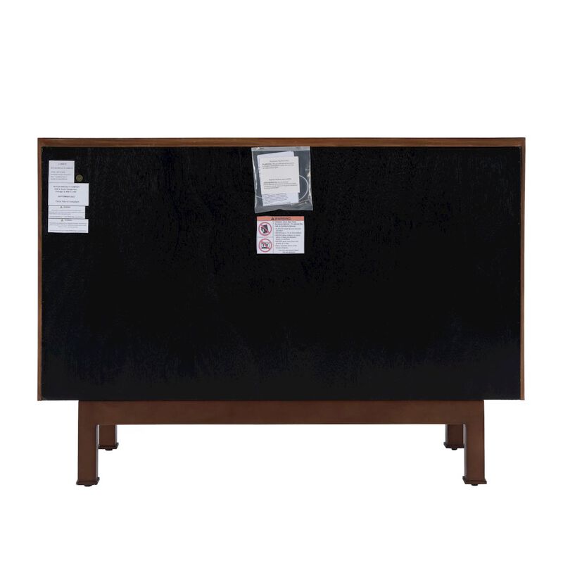 Butler Specialty Stefan 2 Door Storage Cabinet, Brown image number 5