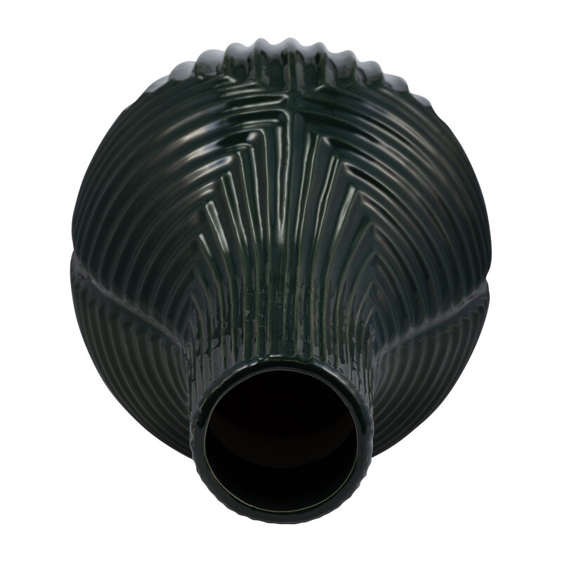 16" Tribal Vase, Forest Green image number 5