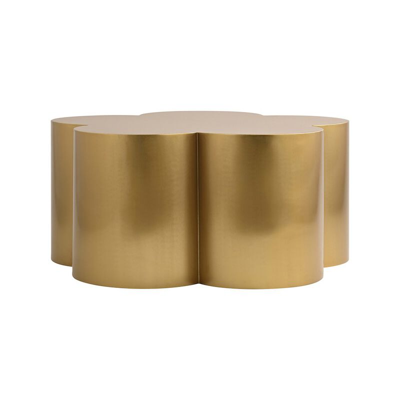 Meridian Furniture Lucky Gold Iron Coffee Table