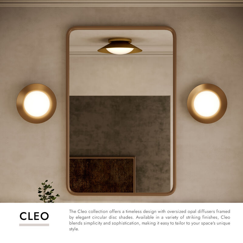 Cleo 9-in Dimmable LED Wall Sconce image number 7