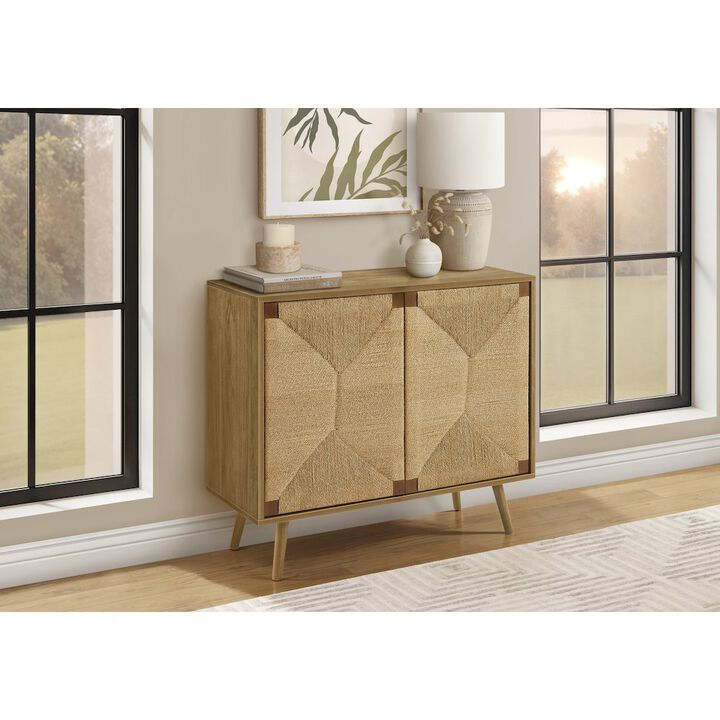 Monarch Accent Chest, 36" Wide, 2 Door Cabinet, Storage, Decorative