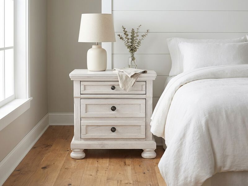 Robbinsdale Two Drawer Nightstand image number 1