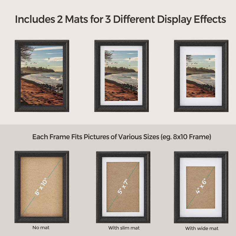 Picture Frames with 16 Mats