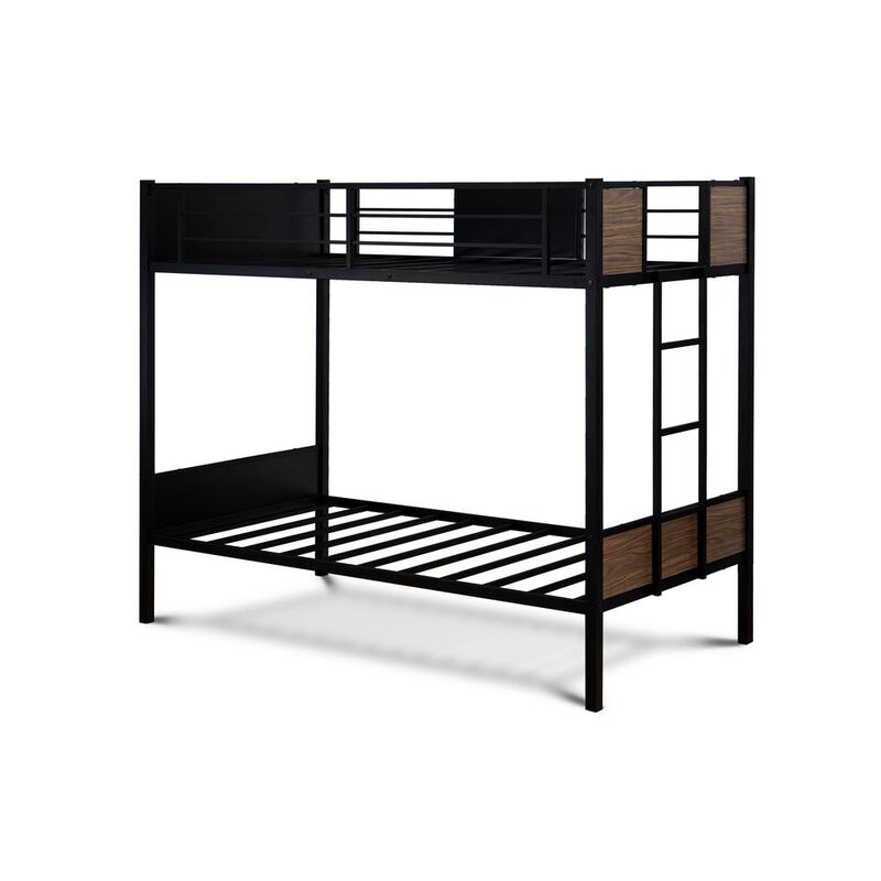 LYT0BLK Lynfield Twin Bunk Bed