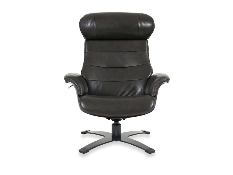 Louisiana Swivel Chair in Gray