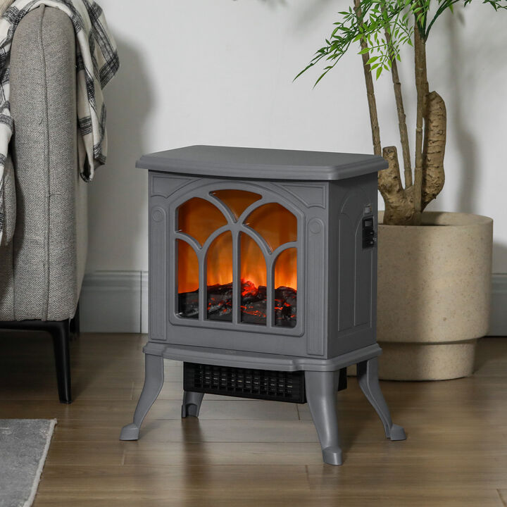MONDAWE 50 Inch Oversized Electric Fireplace, Recessed and Wall Mounted Fireplace