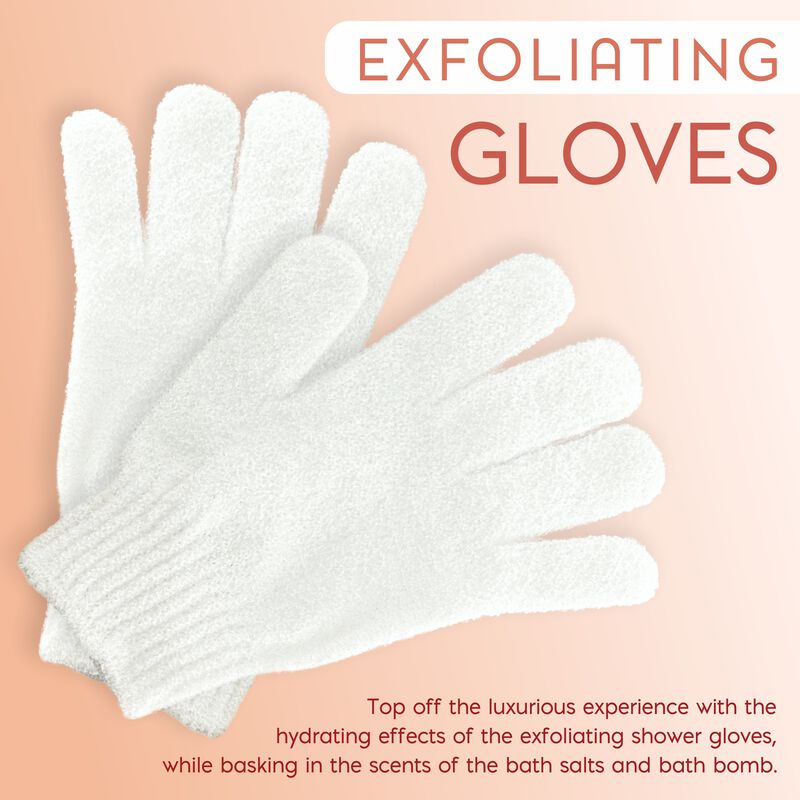 Vanilla Coconut Home Spa Gift Basket, 13 Piece