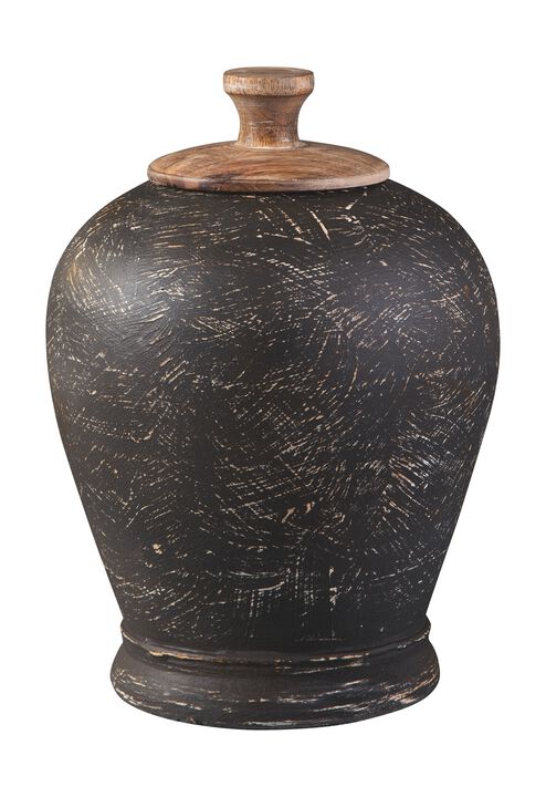 BARRIC Antique Black Jar