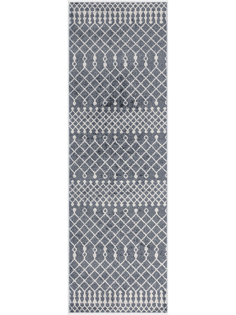 Astra Machine Washable ASW10 Denim 2'2" x 8' Rug