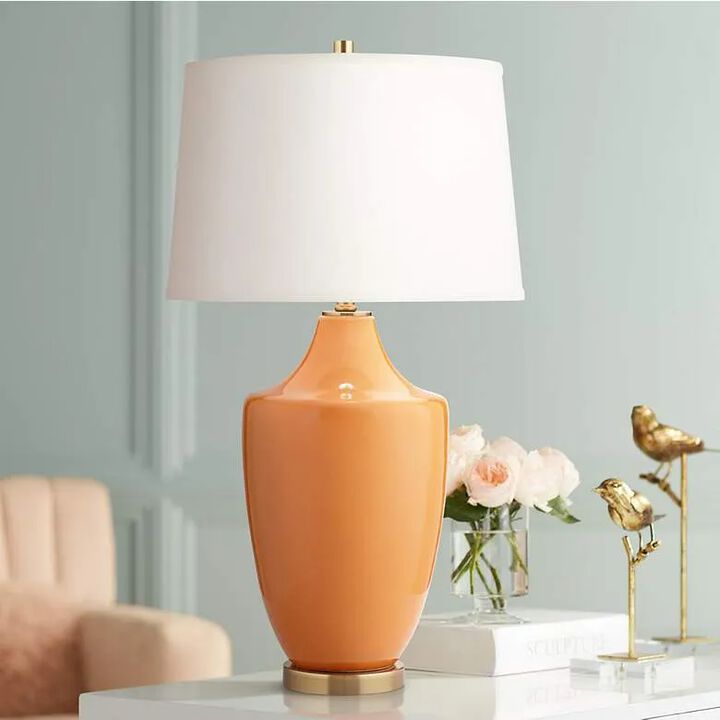 Olivia Table Lamp Amber