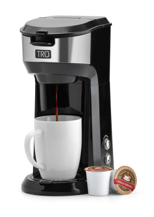 TRU Single Serve Dual Brew Coffee Maker