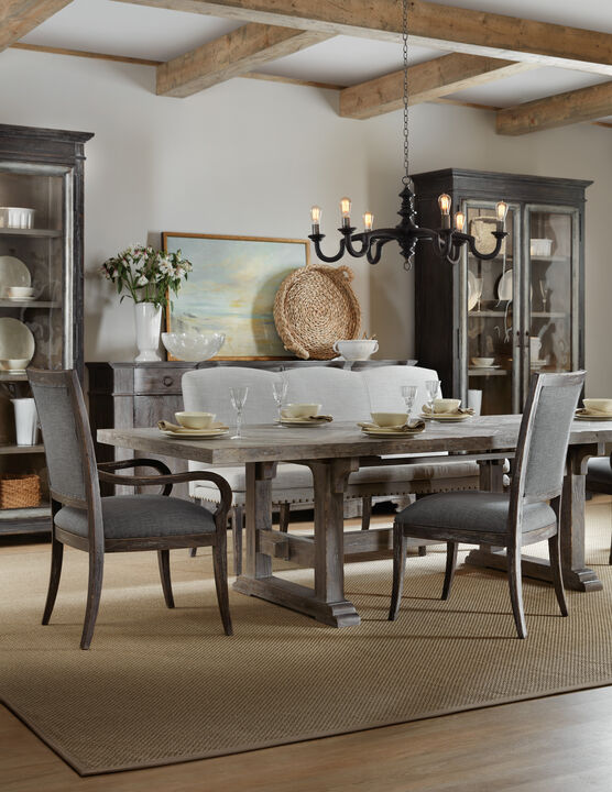 Beaumont 84in Rectangular Dining Table with 2 - 22in Leaves