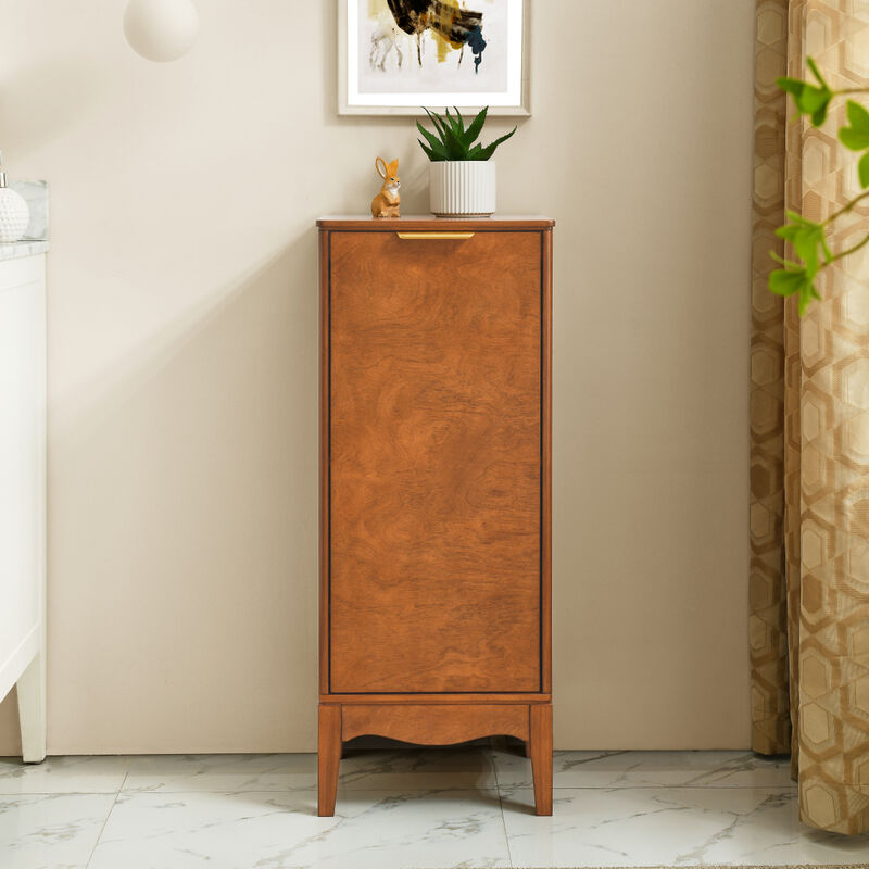 Streamdale Bathroom Floor & Linen Cabinet, Adjustable Shelves