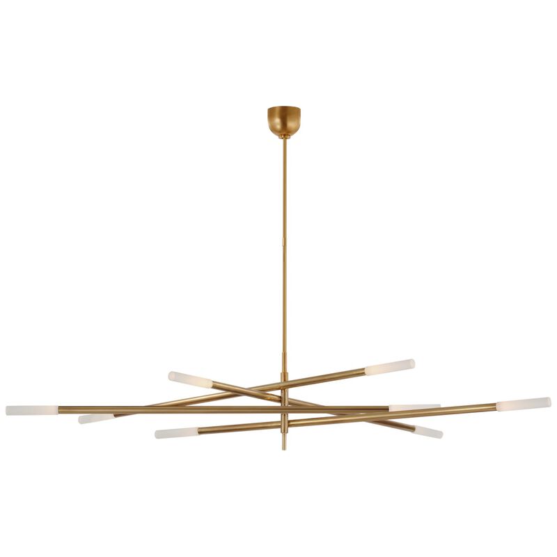 Rousseau Oversized Eight Light Chandelier