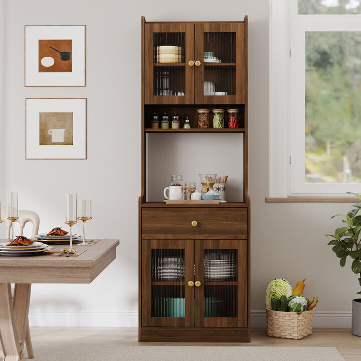 Botwir Kitchen Pantry Storage Cabinet