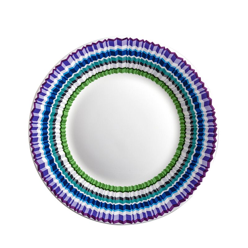 Dessert Plates WAVES Set of 2, diam. 8.46" image number 0
