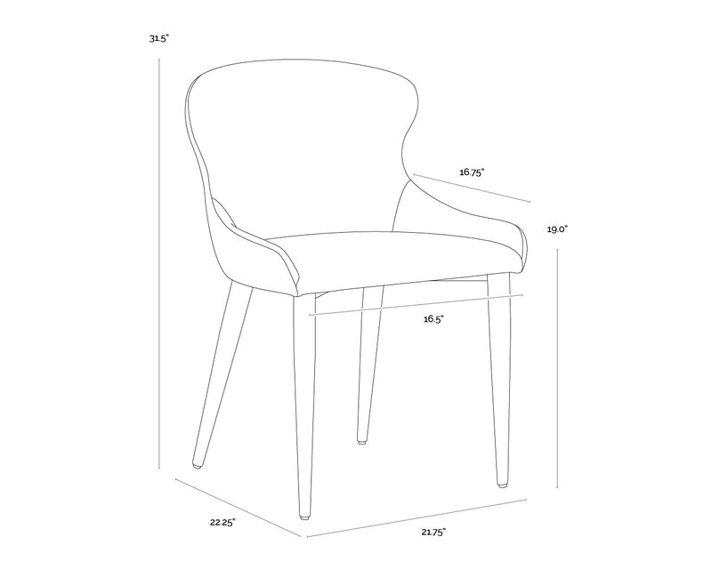 Evora Dining Chair (Set of 2)