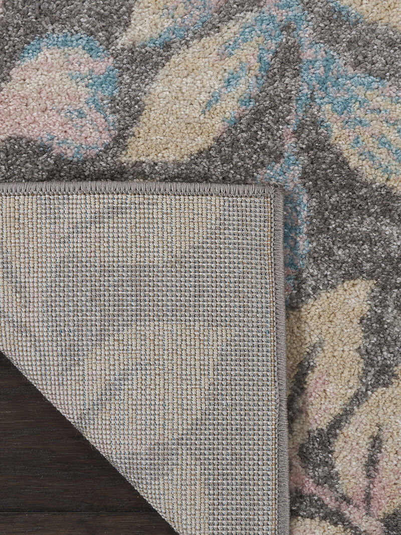Tranquil TRA03 Gray/Beige 2'3" x 7'3" Rug image number 1
